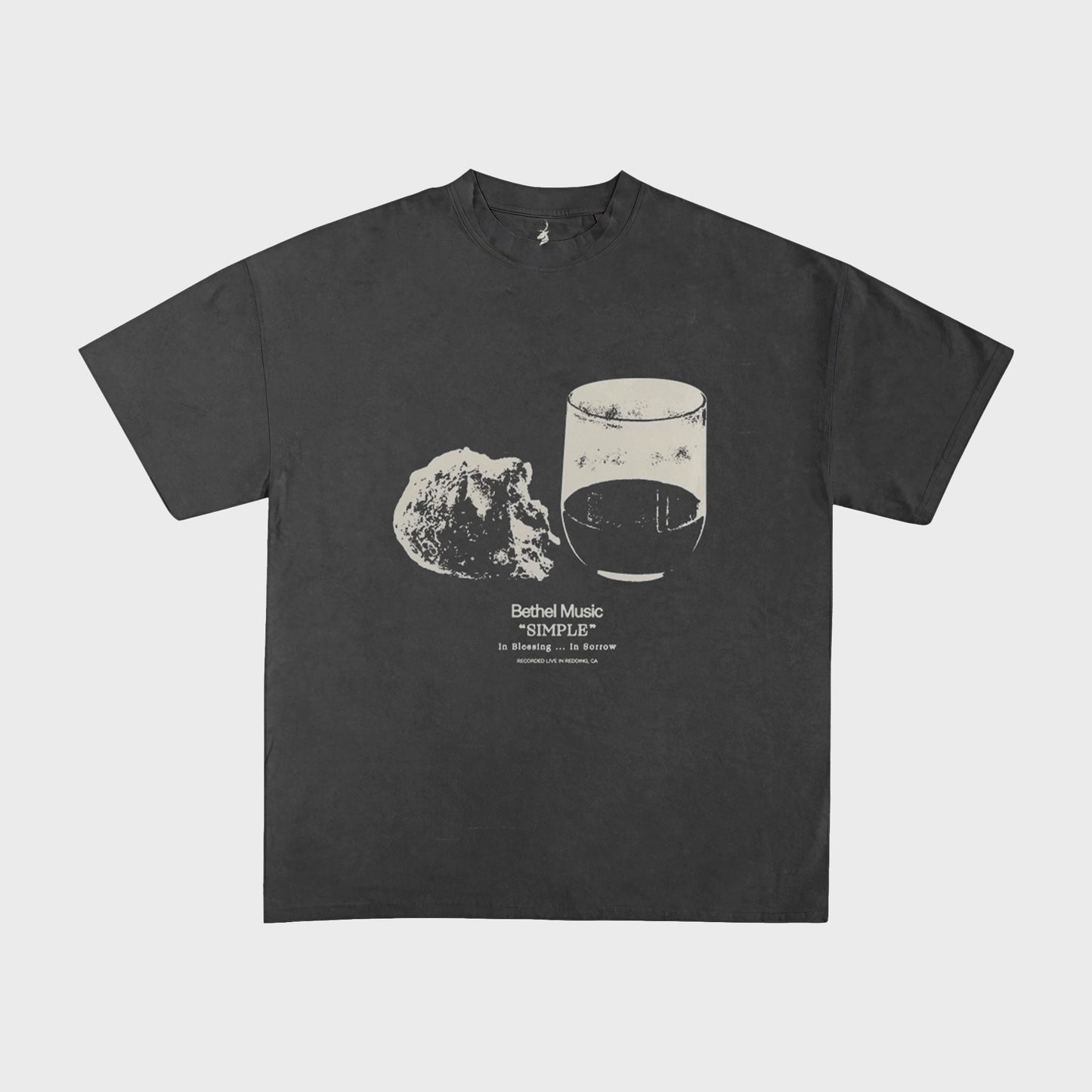LET MY LIFE BE WORSHIP TEE, PEPPER