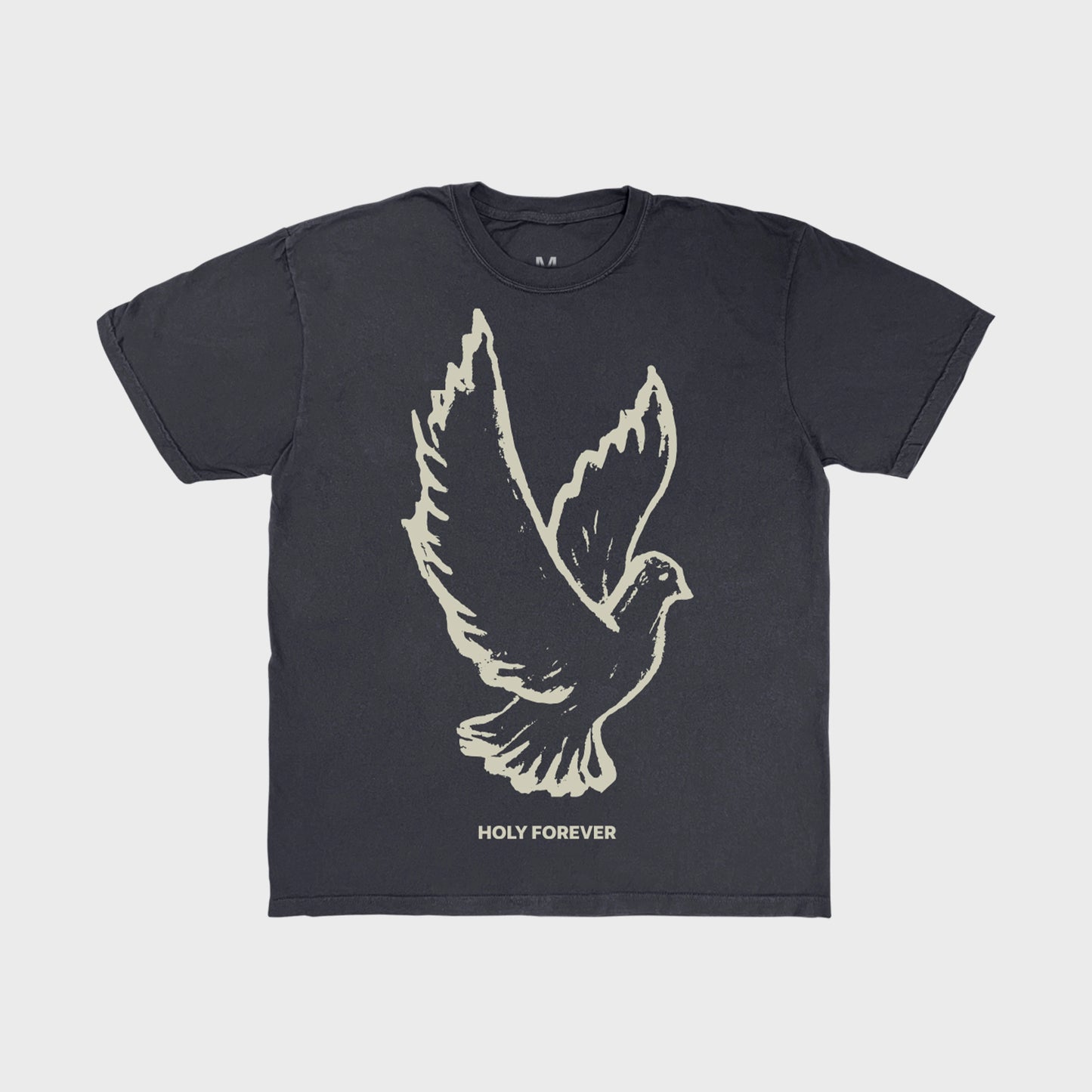 Dove Tee - Holy Forever Garment Dye Graphite