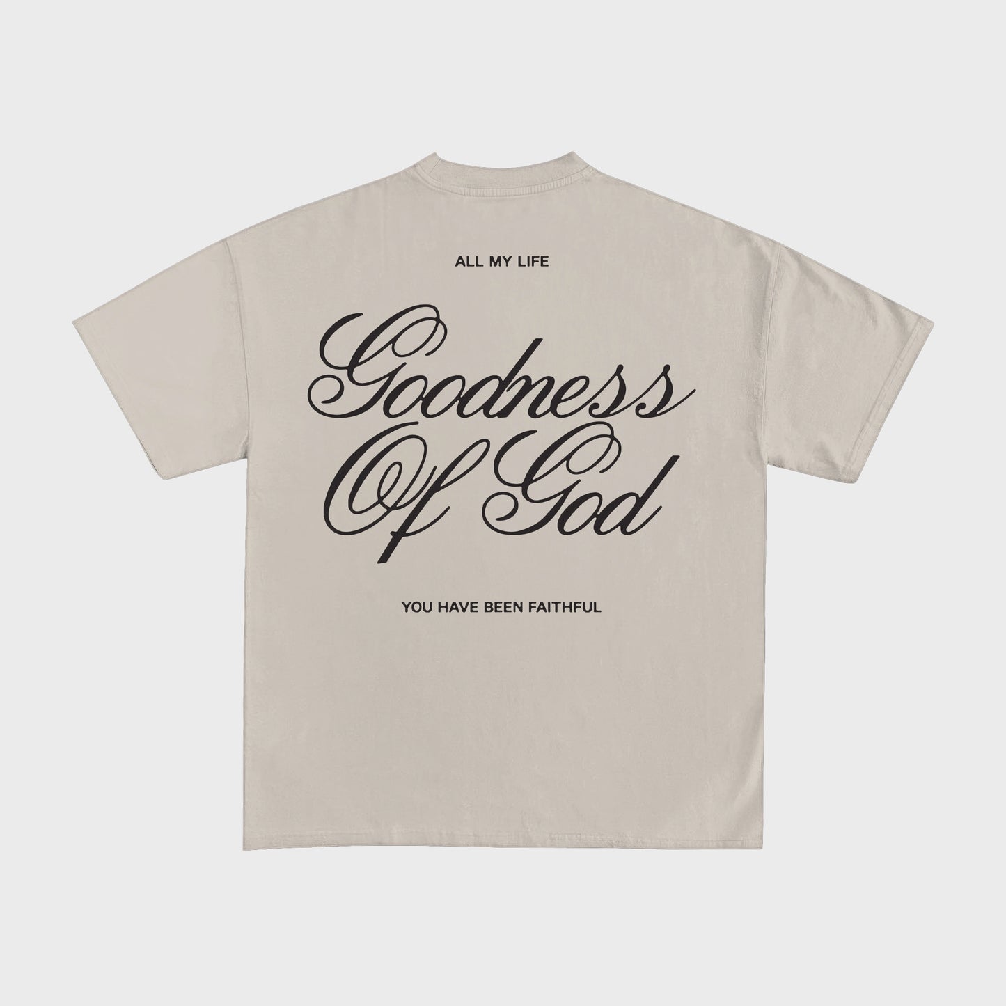 Goodness of God Tee, Cream