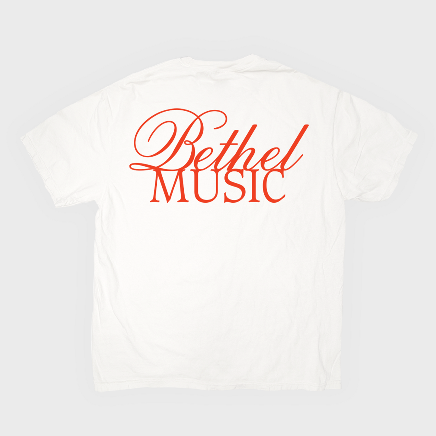 BM SCRIPT TEE, White