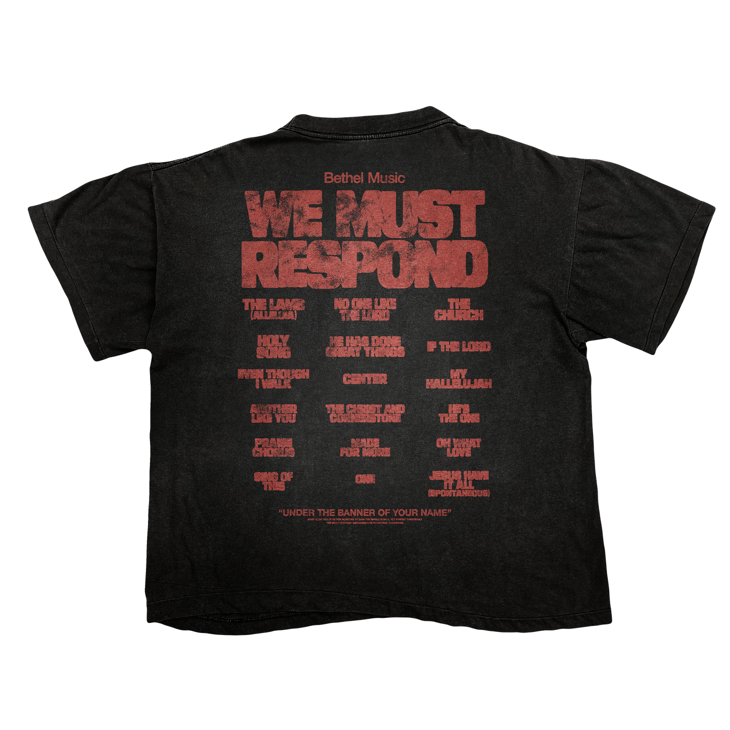 We Must Respond Album Tee