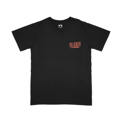 'Evidence' Black Tee
