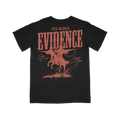 'Evidence' Black Tee