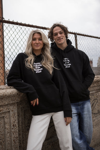 God Is Good Hoodie - Black