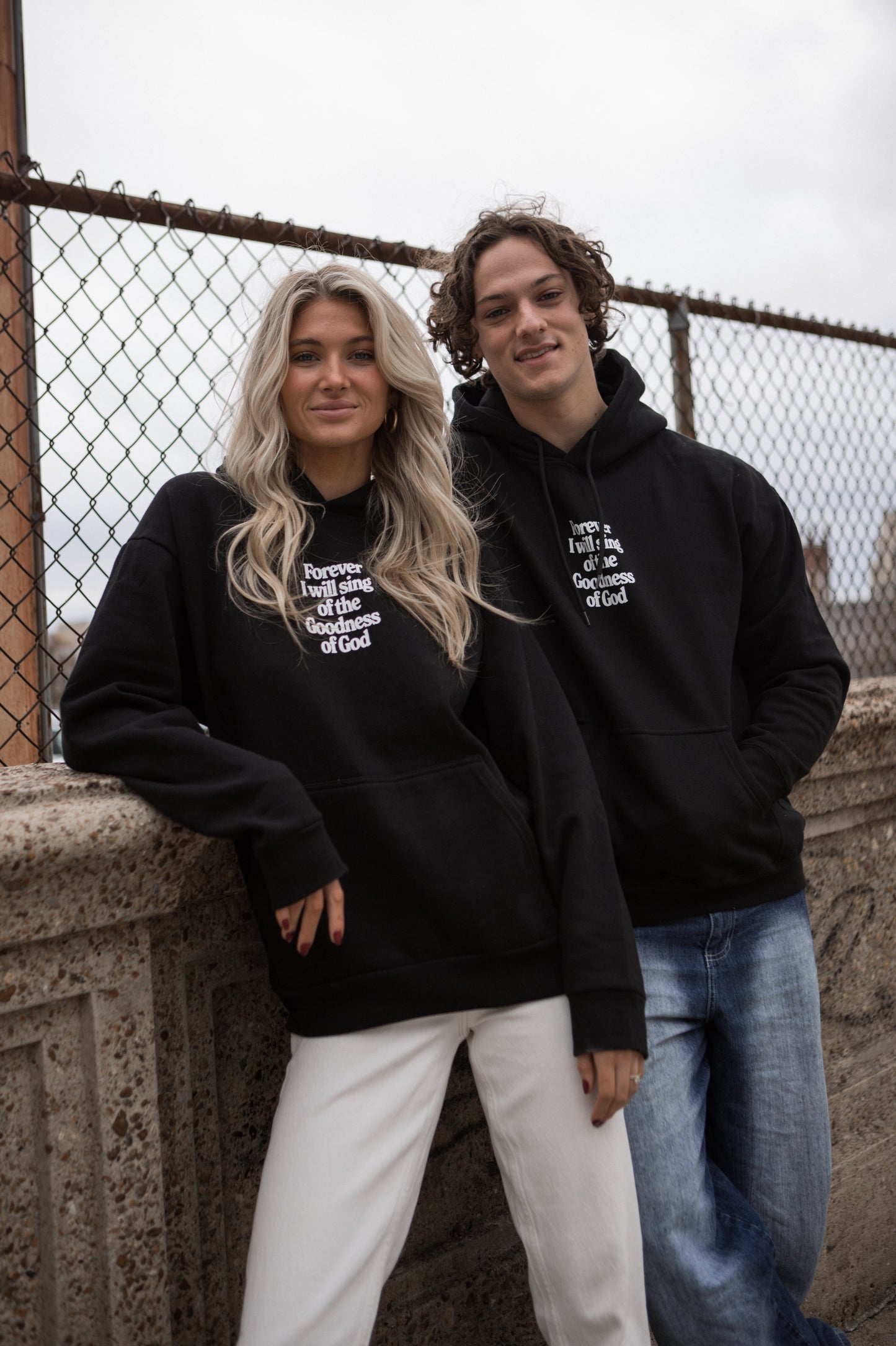 God Is Good Hoodie - Black