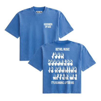Goodness of God Blue Tee