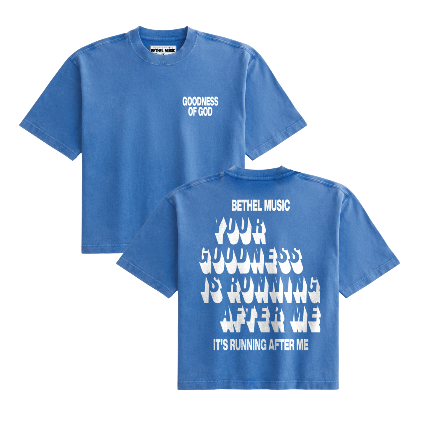 Goodness of God Blue Tee