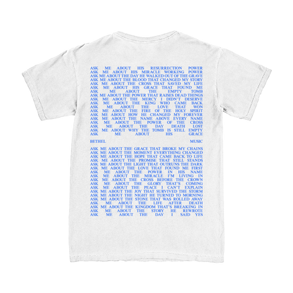 Ask Me About Jesus Tee