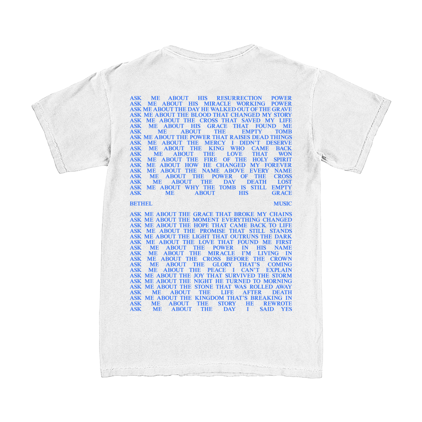 Ask Me About Jesus Tee