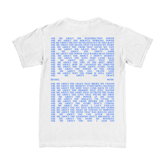 Ask Me About Jesus Tee