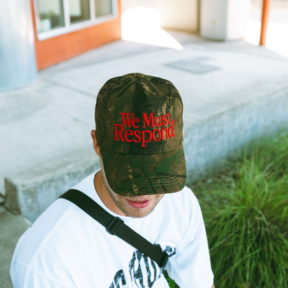 We Must Respond Camo Hat