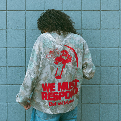 We Must Respond Camo Long Sleeve