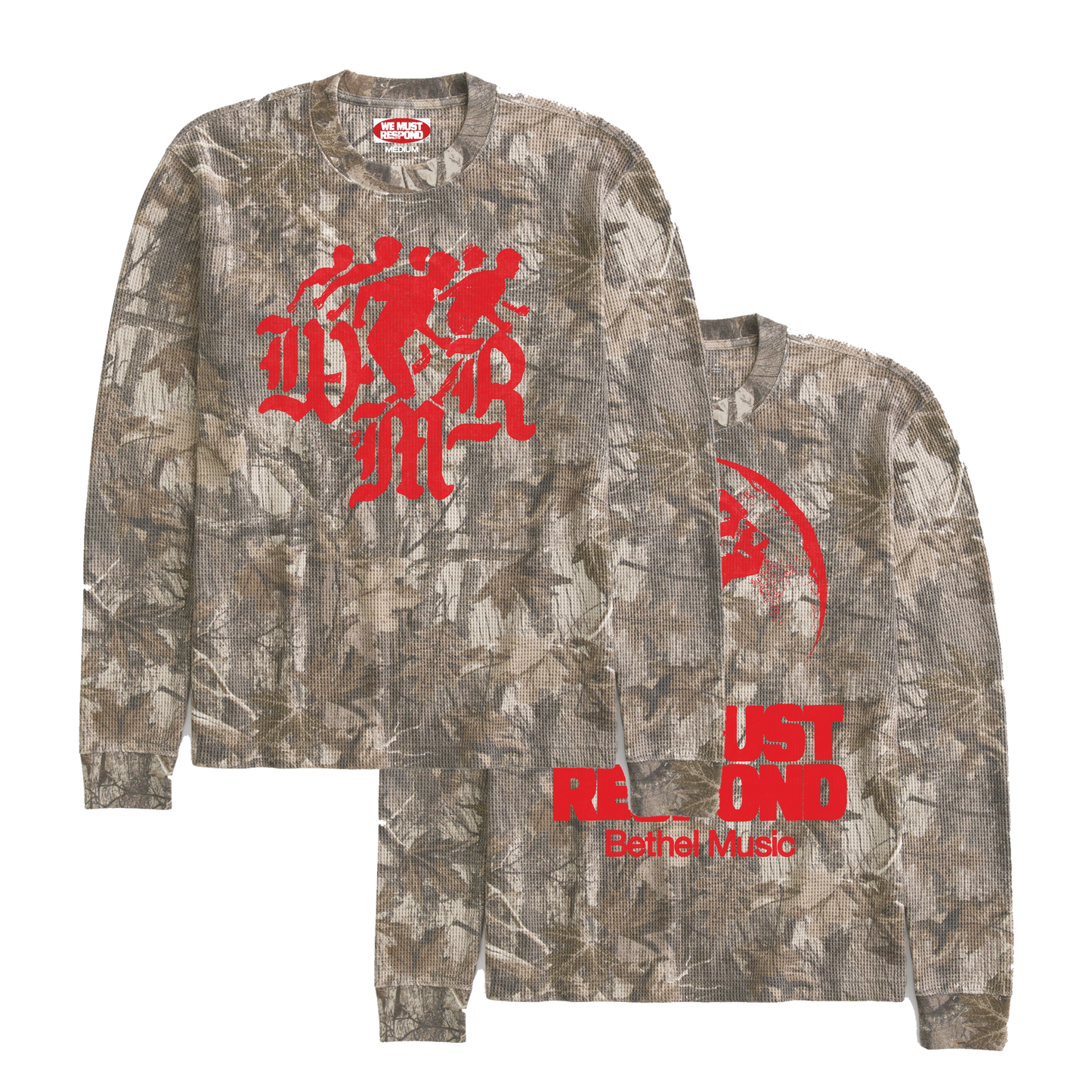 We Must Respond Camo L/S Tee