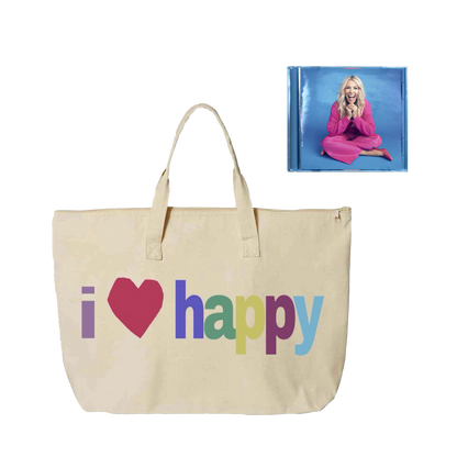 HAPPY CD + Tote Fan Pack