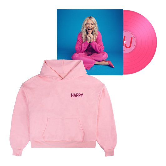 HAPPY Vinyl + Hoodie Fan Pack