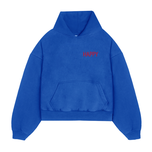 HAPPY Hoodie - Blue