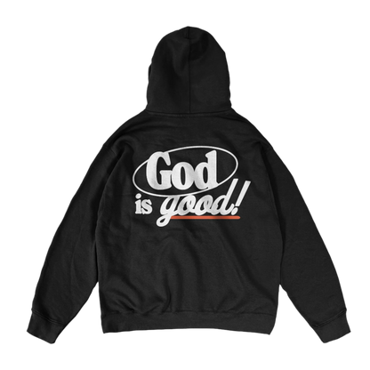 God Is Good Hoodie - Black
