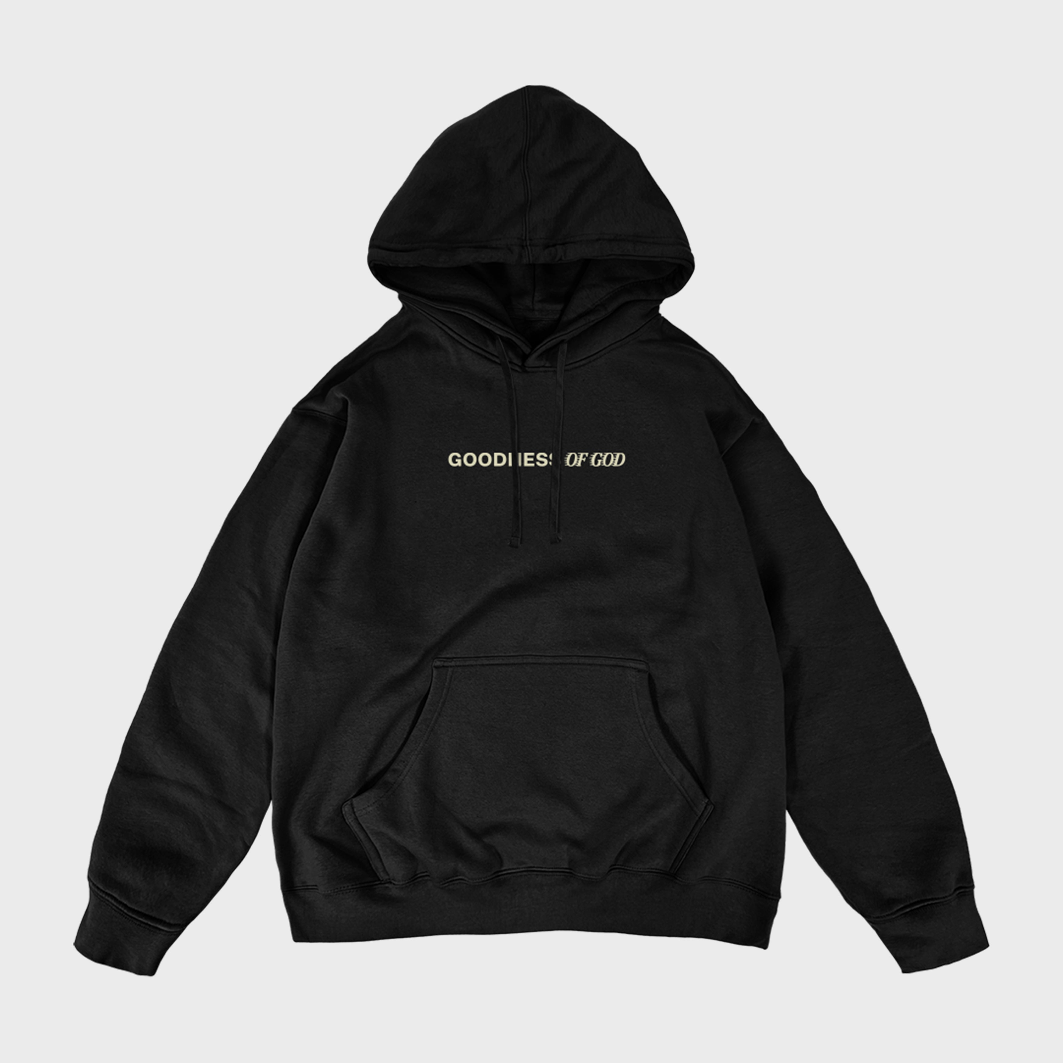 GOODNESS OF GOD HOODIE BLACK