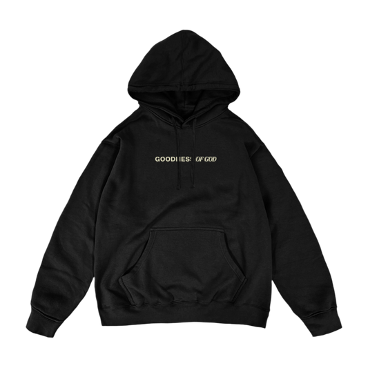 Goodness Of God Hoodie - Black