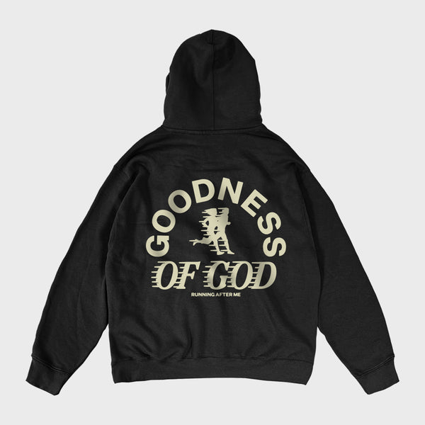 GOODNESS OF GOD HOODIE, BLACK