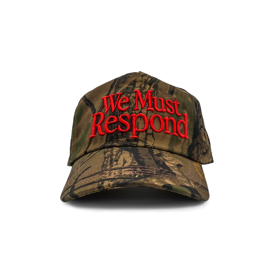 We Must Respond Camo Hat