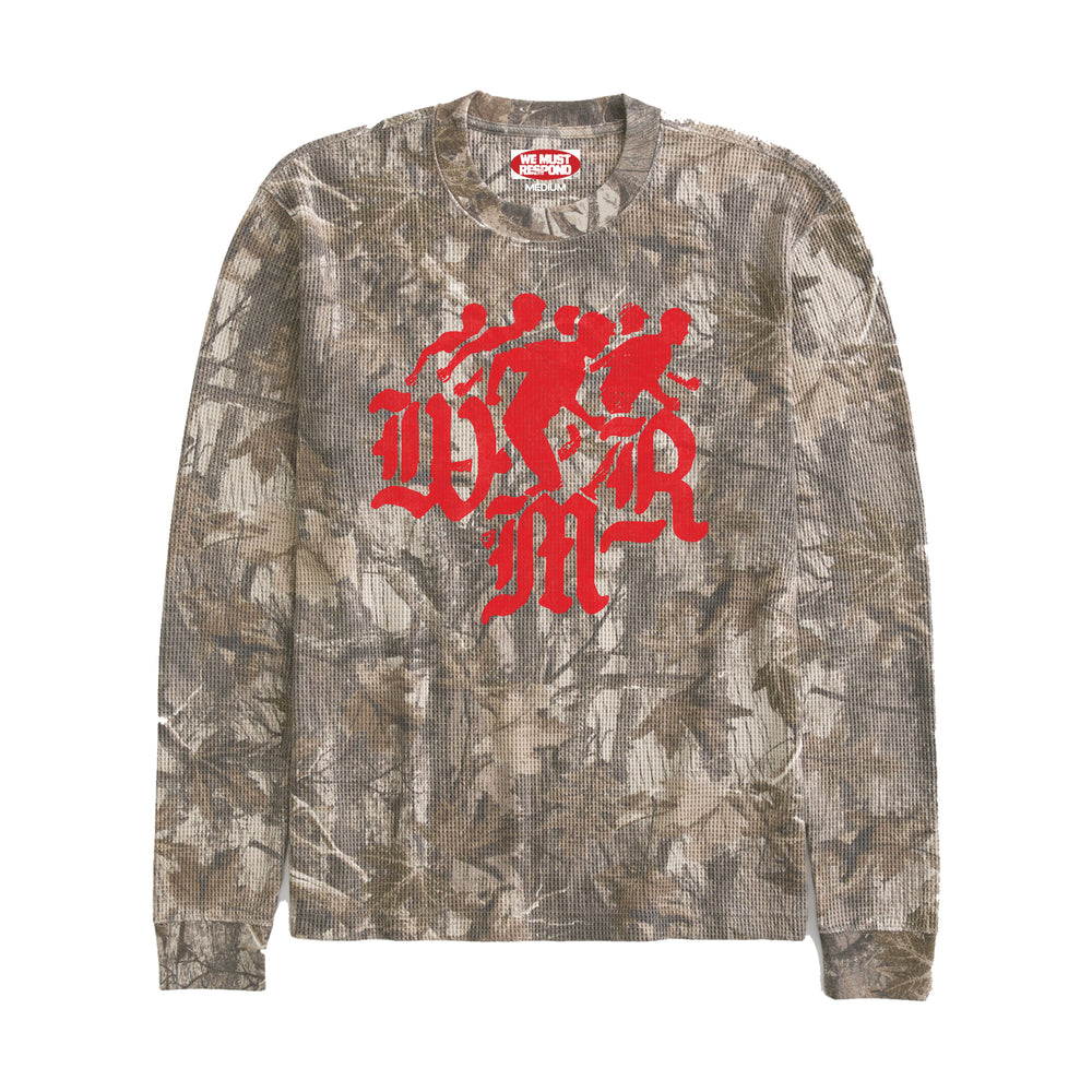 We Must Respond Camo L/S Tee