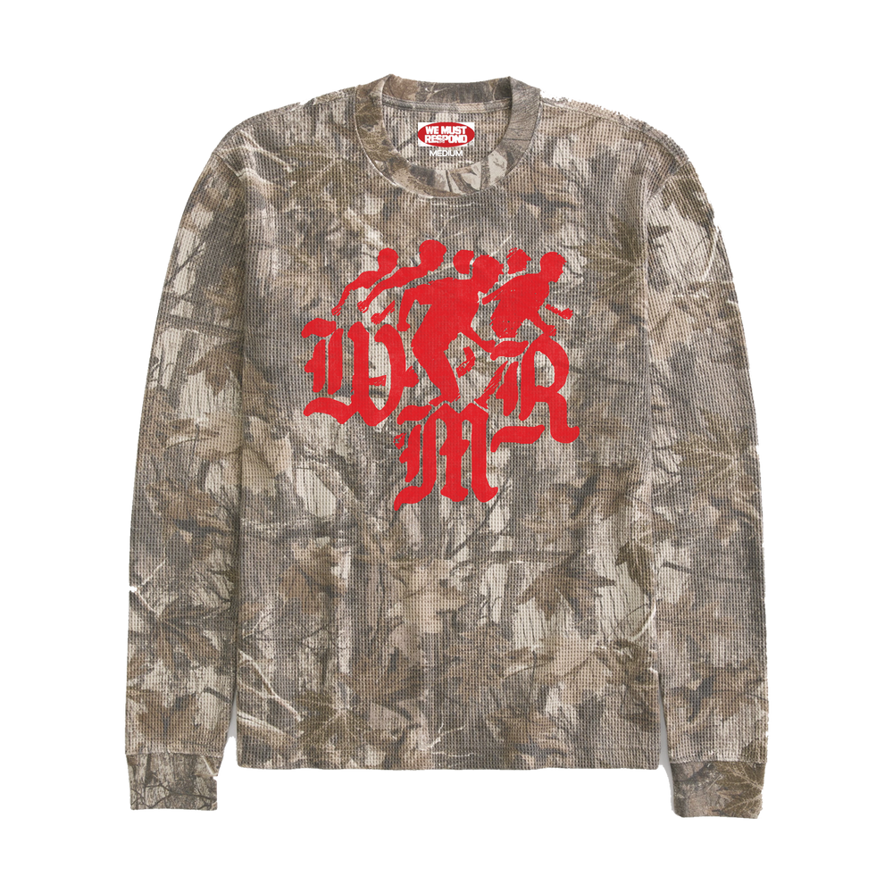 We Must Respond Camo L/S Tee