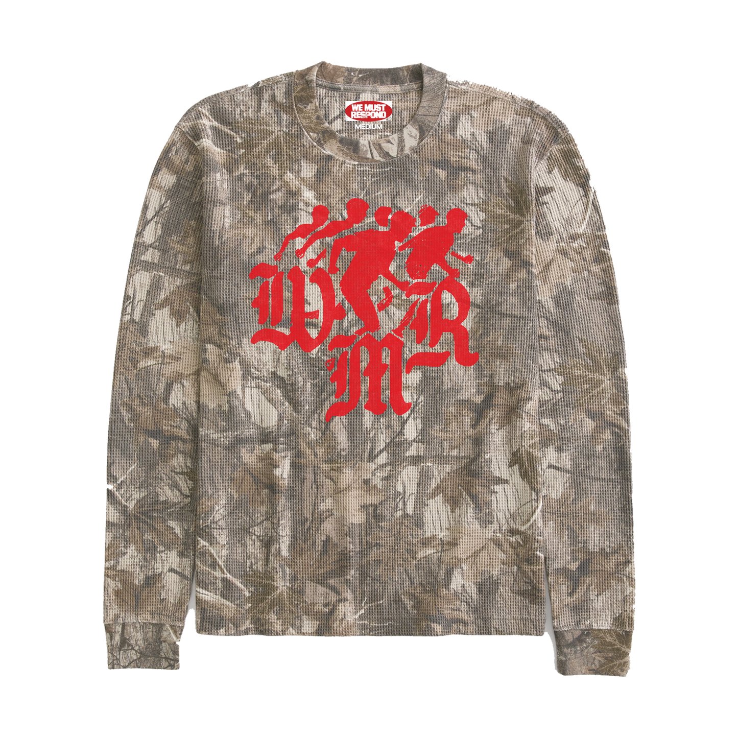 We Must Respond Camo L/S Tee