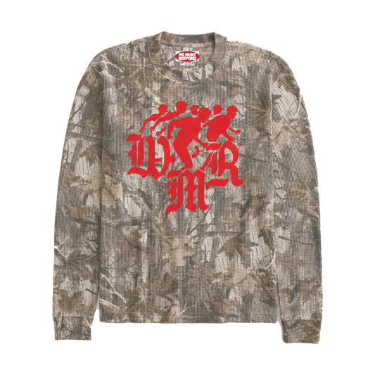 We Must Respond Camo L/S Tee