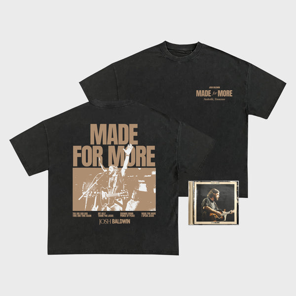 Made for More Fan Pack - Shirt + SIGNED CD
